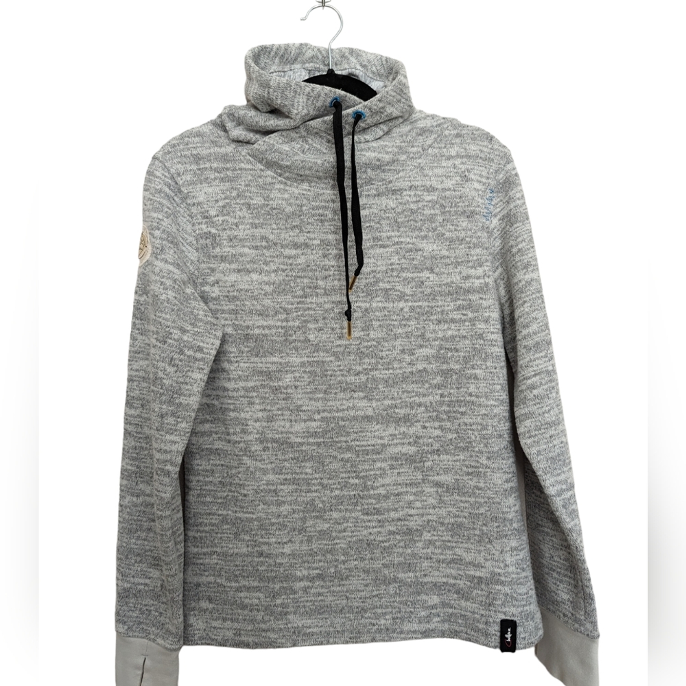 Austrian CHILLAZ Women's Hooded Sweatshirt Medium Gray